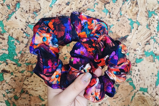 Scrunchie EASY - CATS